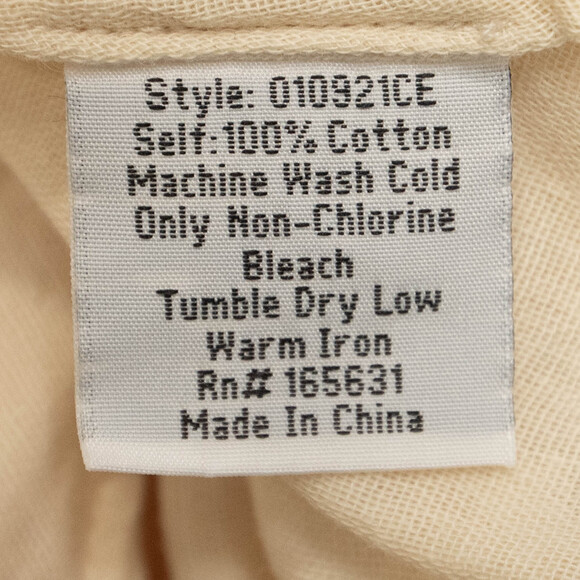 Johnny Was Calme Ecru Drape Tank Top Size Medium - Picture 8 of 12